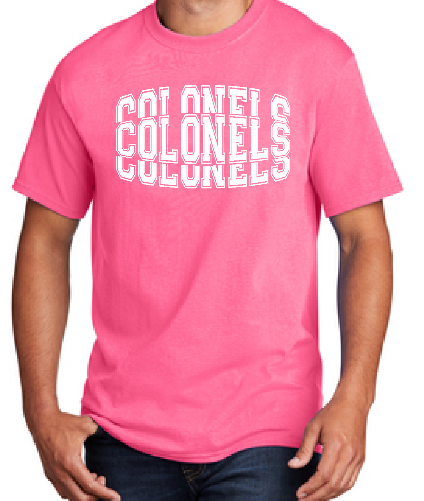 Port & Company® Core Cotton Tee PINK