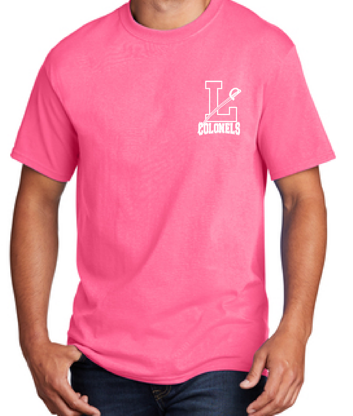 Port & Company® Core Cotton Tee PINK