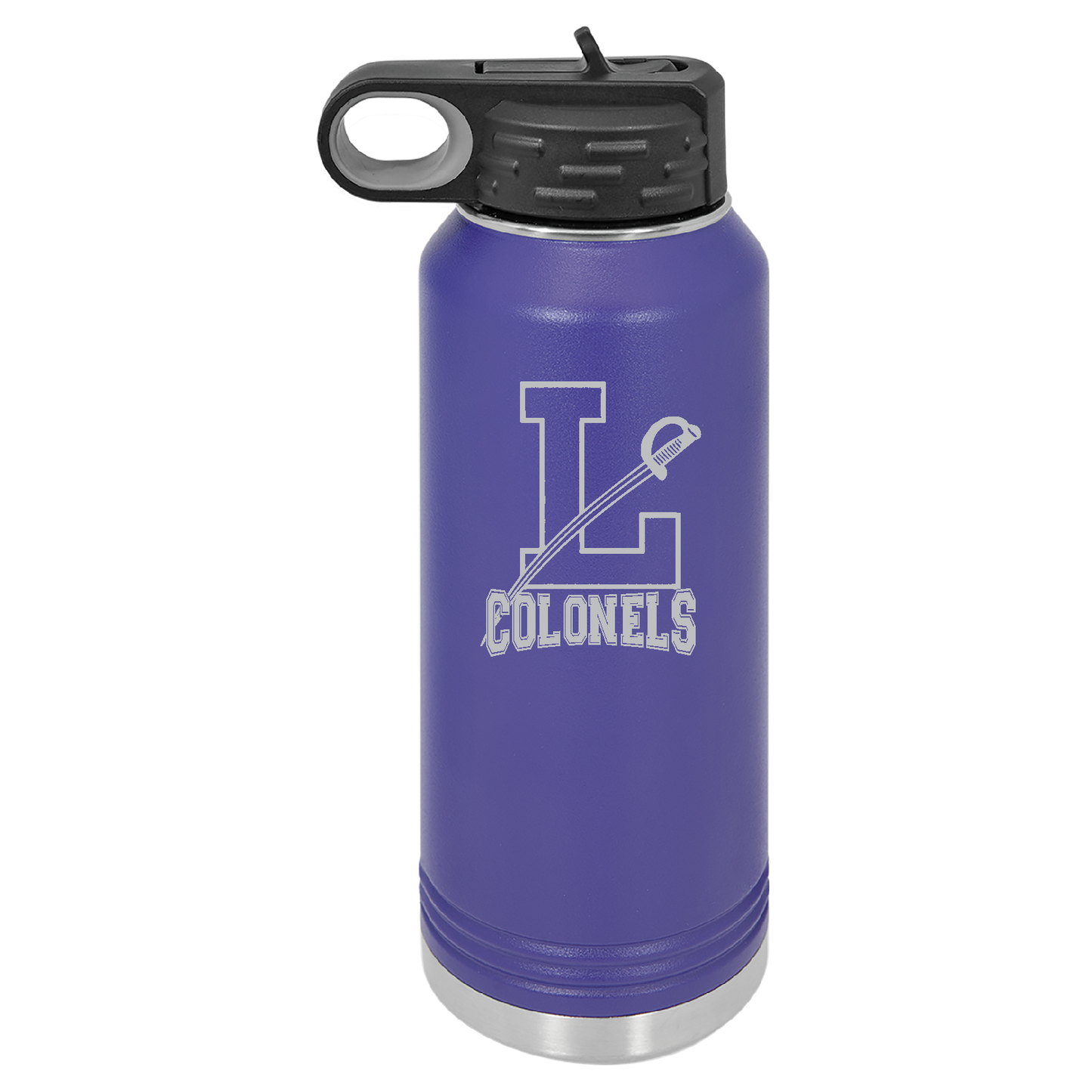 LEDYARD WATER BOTTLES!! ENGRAVED LEDYARD LOGO