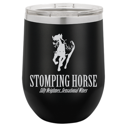 STOMPING HORSE WINE TUMBLER