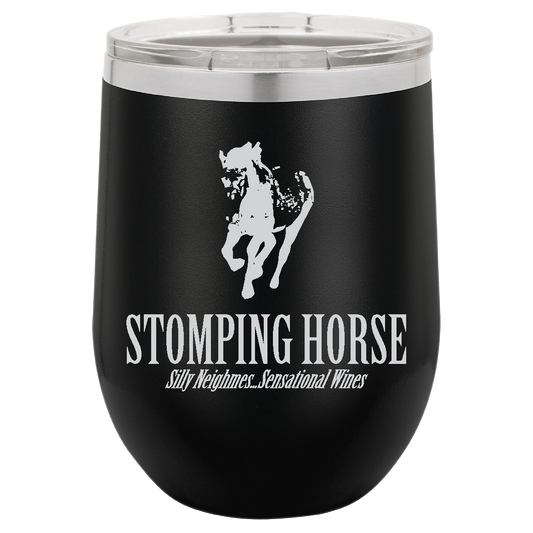 STOMPING HORSE WINE TUMBLER