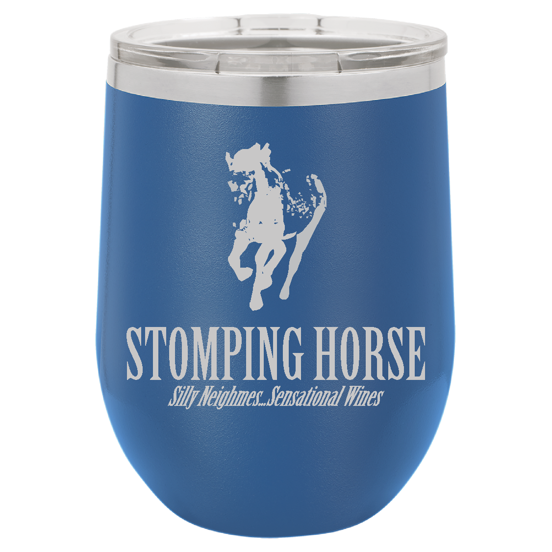 STOMPING HORSE WINE TUMBLER