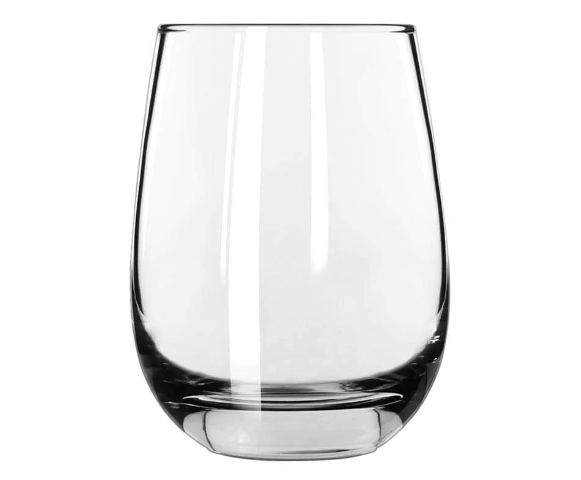 15 1/4 oz. Stemless Wine Glass