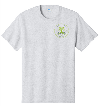 FOLL Port & Co Core Cotton Tee COLOR LOGO