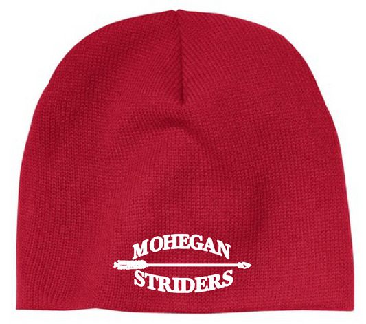 MOHEGAN STRIDERS  Port & Co™ Embroidered Beanie Cap