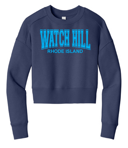 WATCH HILL District® Women’s Perfect Weight® Fleece Cropped Crew
