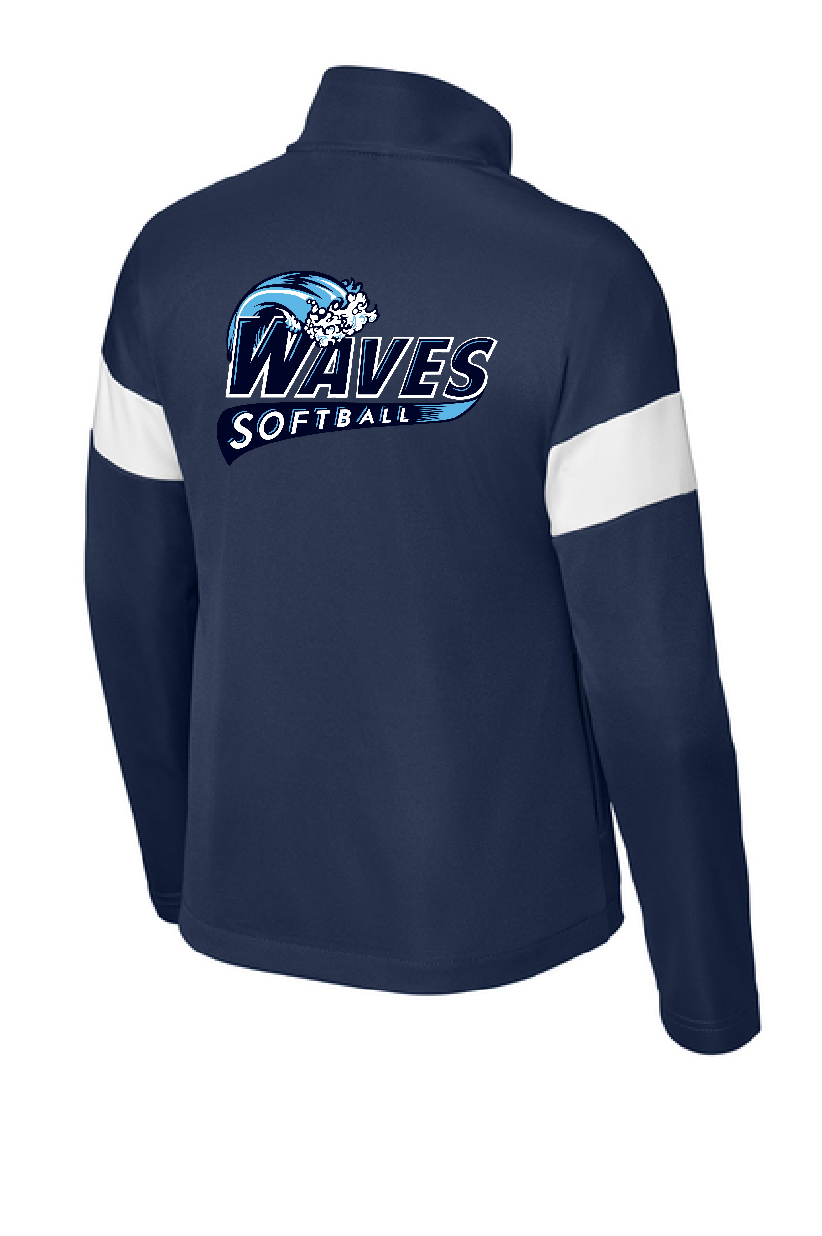 Waves Sport-Tek® Youth Travel Full-Zip Jacket