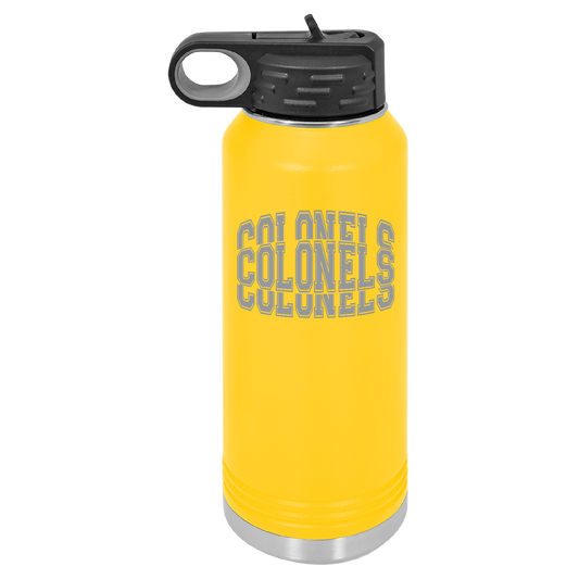 LEDYARD WATER BOTTLES!! ENGRAVED LEDYARD COLONELS