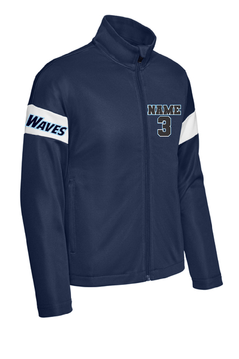 Waves Sport-Tek® Youth Travel Full-Zip Jacket