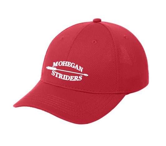 MOHEGAN STRIDERS Sport-Tek® Embroidered PosiCharge® RacerMesh® Cap
