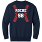 Waves Port & Co™ Youth Core Fleece Crewneck Pocket Sweatshirt