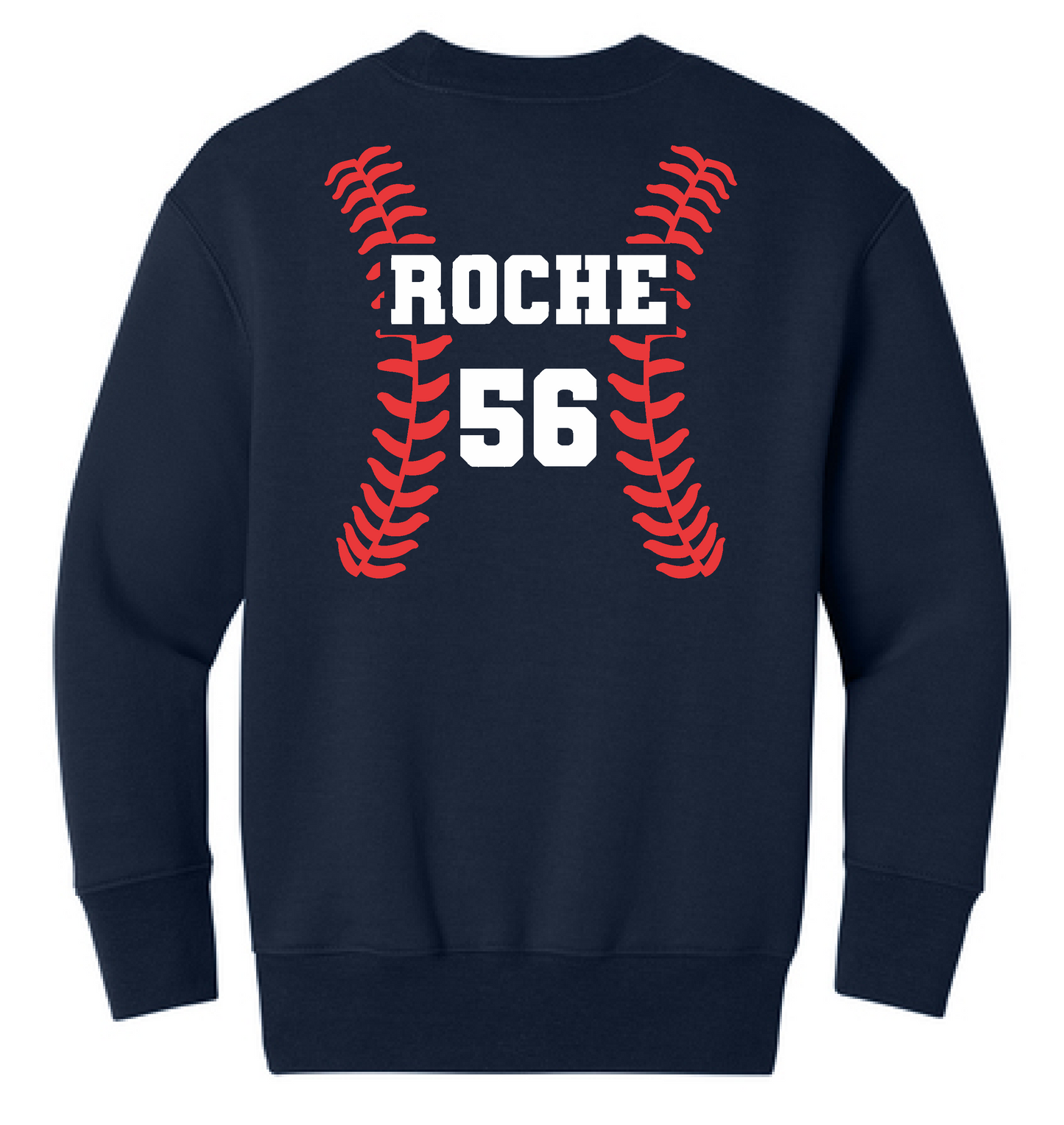 Waves Port & Co™ Youth Core Fleece Crewneck Pocket Sweatshirt