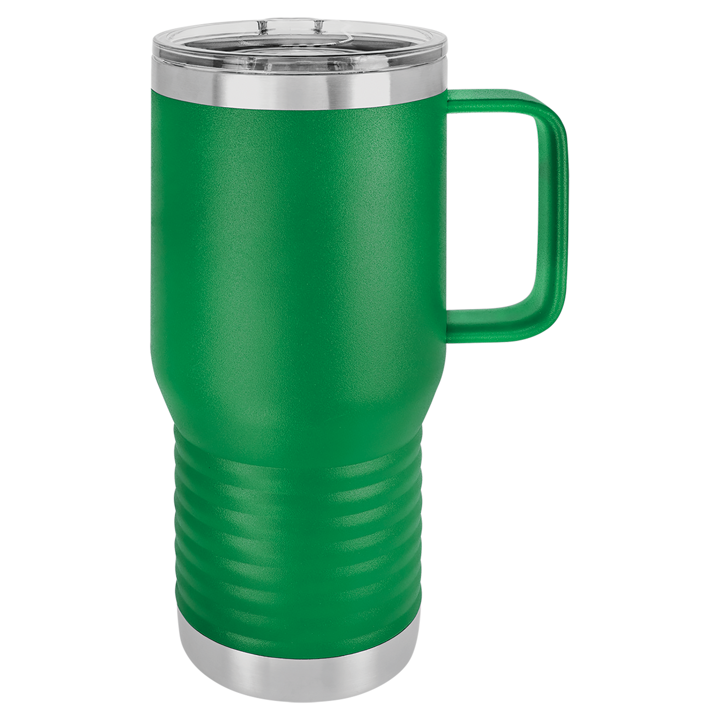15oz/450ml Glass Mug w/ Light Green Handle(Clear)  PYD Life - Stainless  Steel Bottles,Tumblers,Mugs & Custom Print