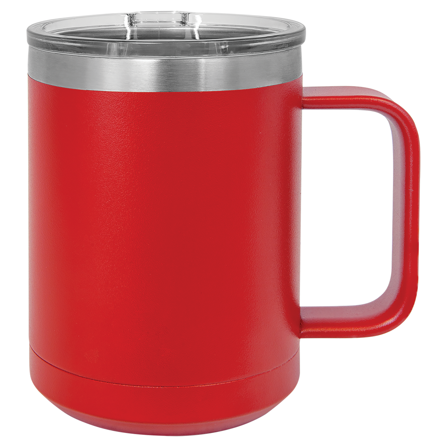 Vacuum Insulated Travel Mug. Stainless Steel, Red, 375ml - eSeasons GmbH